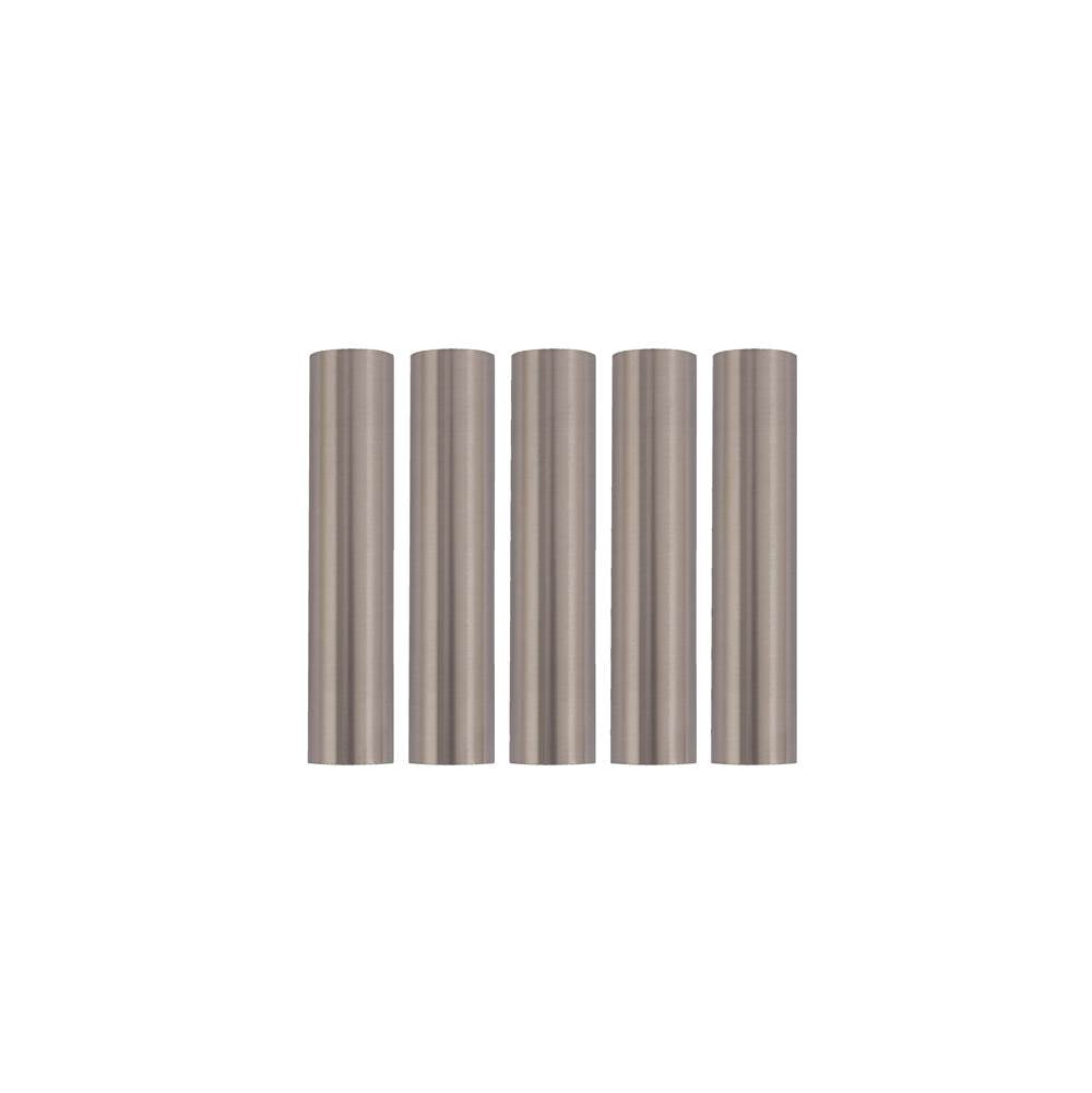 Craftmade  Set Of 4 Brushed Polished Nickel Candle Covers For 52936-fb Or 52975-fb(fixture Not Included)