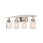 Craftmade 53104-BNK Brushed Polished Nickel Chicago 4 Light Vanity In Brushed Polished Nickel Image 1
