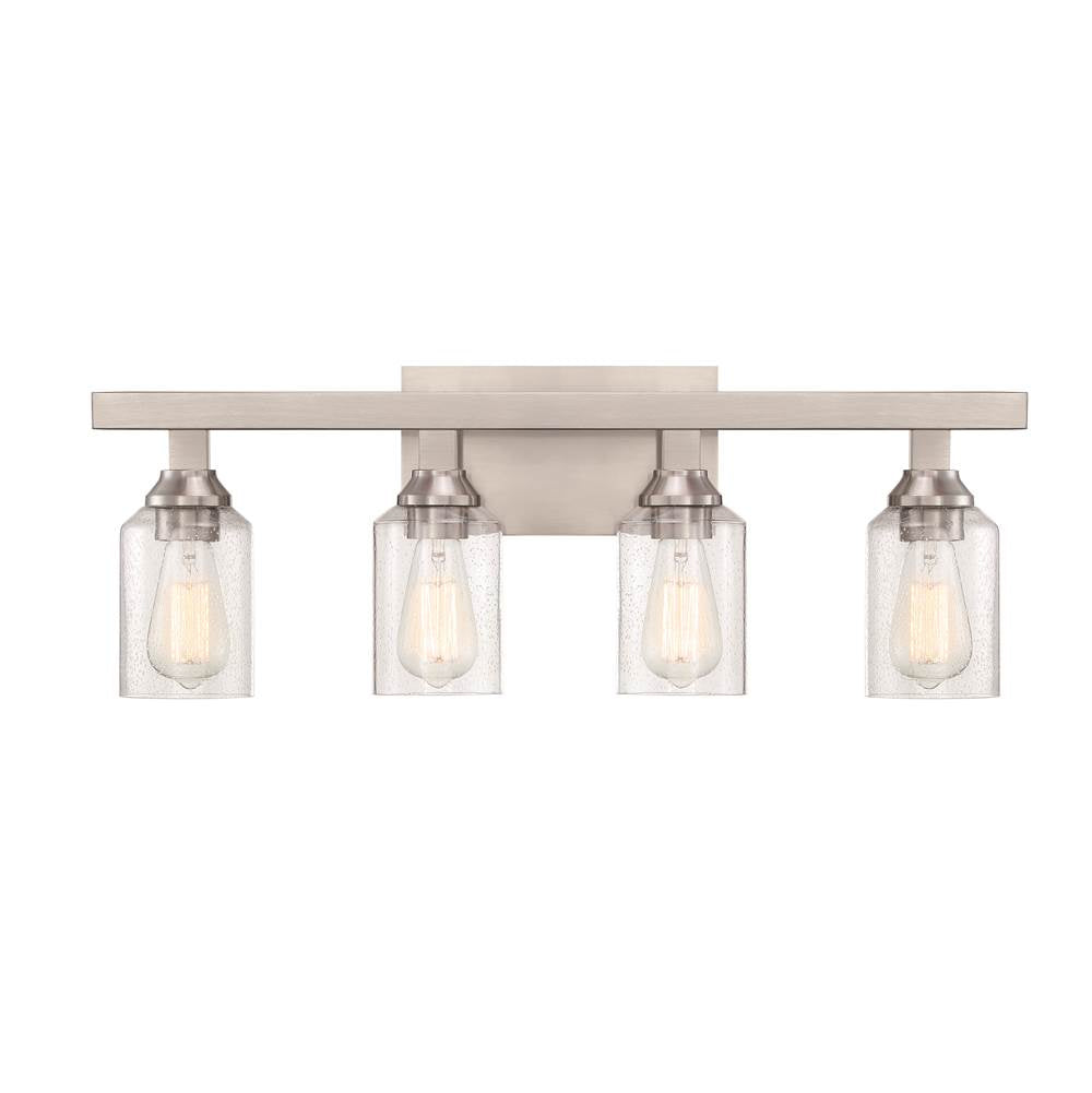 Craftmade 53104-BNK Brushed Polished Nickel Chicago 4 Light Vanity In Brushed Polished Nickel Image 8