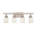 Craftmade 53104-BNK Brushed Polished Nickel Chicago 4 Light Vanity In Brushed Polished Nickel Image 8