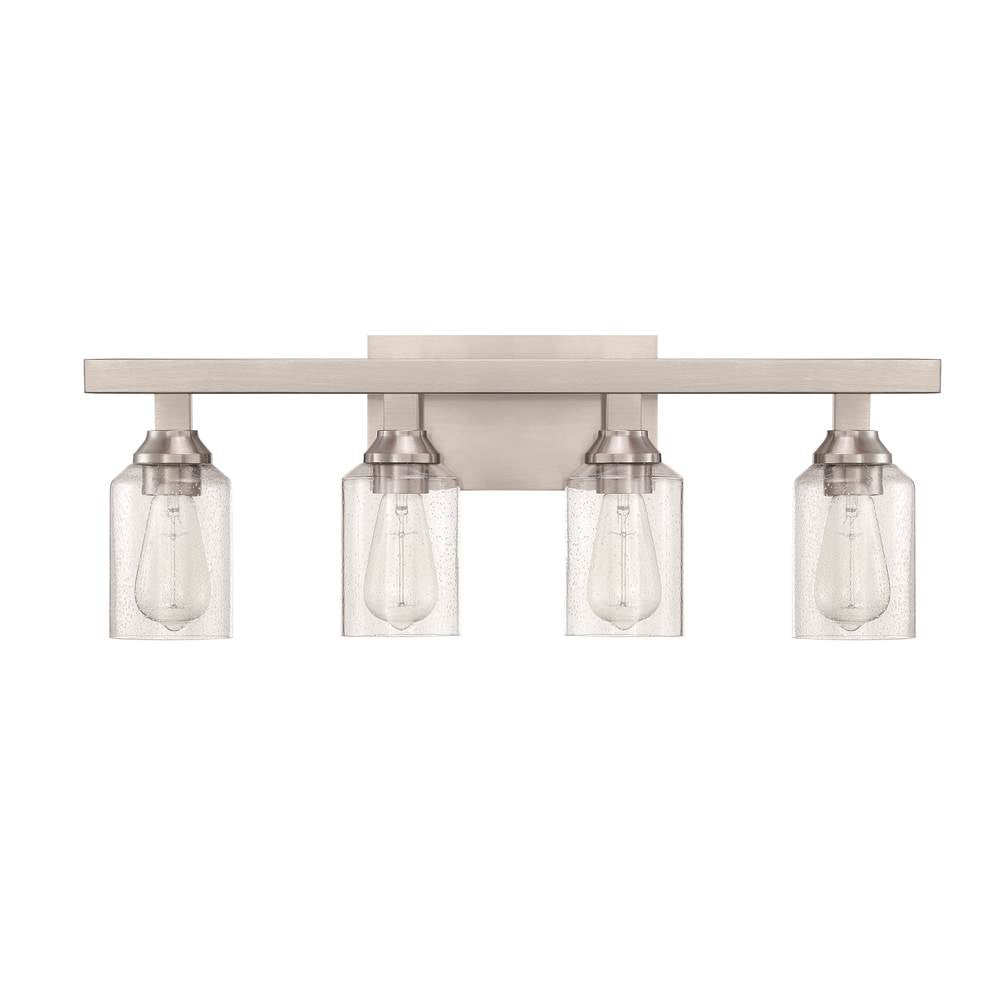 Craftmade 53104-BNK Brushed Polished Nickel Chicago 4 Light Vanity In Brushed Polished Nickel Image 7