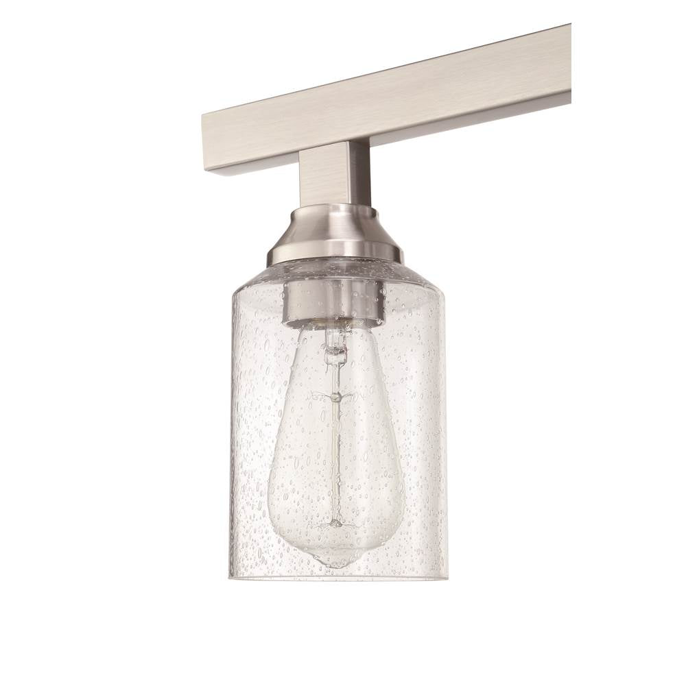 Craftmade 53104-BNK Brushed Polished Nickel Chicago 4 Light Vanity In Brushed Polished Nickel Image 5