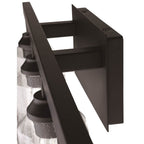Craftmade 53104-FB Flat Black Chicago 4 Light Vanity In Flat Black Image 4