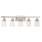 Craftmade 53105-BNK Brushed Polished Nickel Chicago 5 Light Vanity In Brushed Polished Nickel Image 4