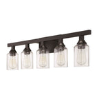 Craftmade Chicago 5 Light Vanity In Brushed Polished Nickel
