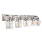 Craftmade 53505-BNK Brushed Polished Nickel Trystan 5 Light Vanity In Brushed Polished Nickel Image 1