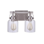 Craftmade Foxwood 2 Light Vanity In Brushed Polished Nickel