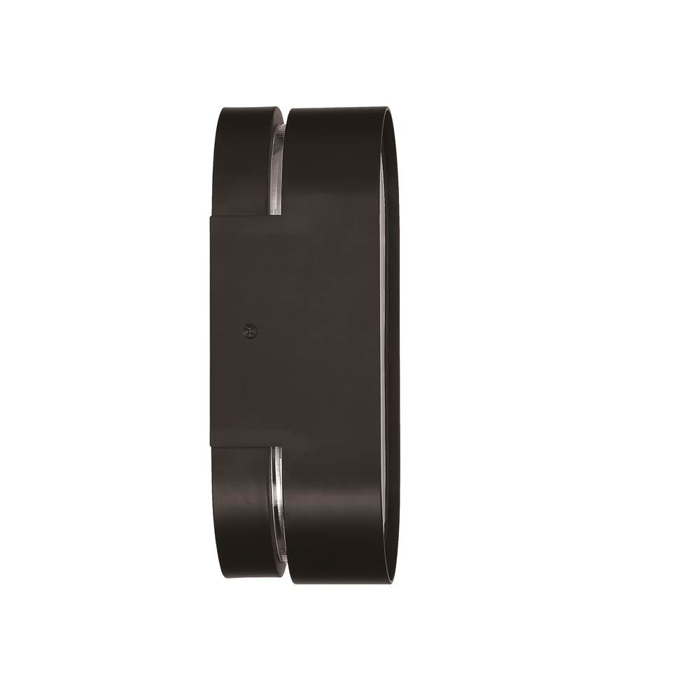 Craftmade 54960-FB-LED Flat Black Melody 1 Light Led Wall Sconce In Flat Black Image 4