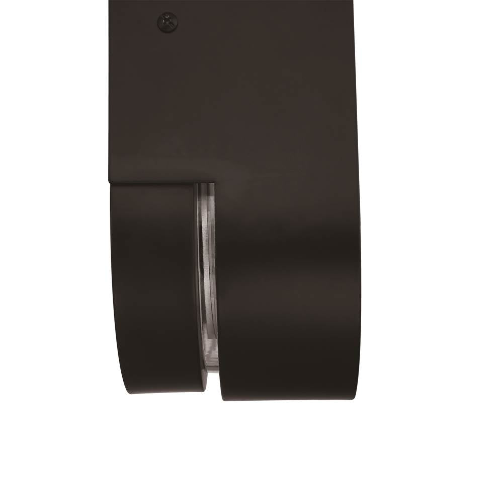 Craftmade 54960-FB-LED Flat Black Melody 1 Light Led Wall Sconce In Flat Black Image 2
