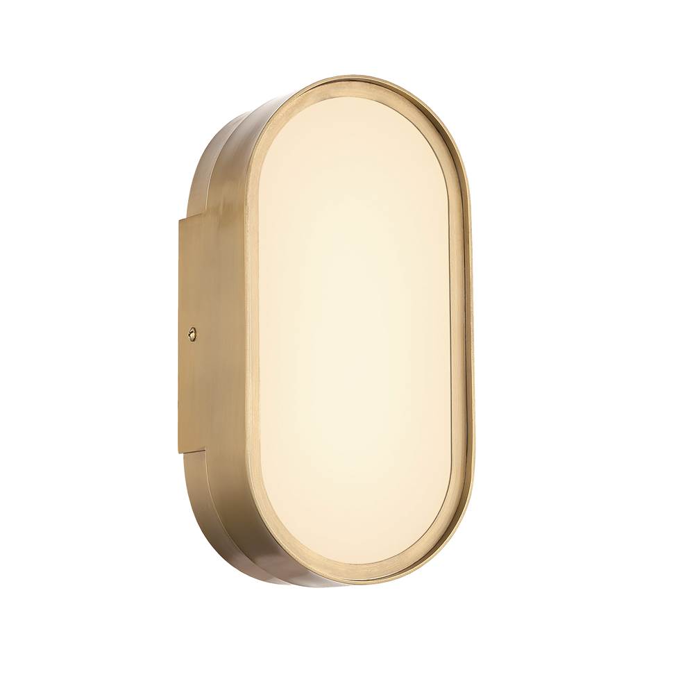 Craftmade Melody 1 Light Led Wall Sconce In Brushed Polished Nickel