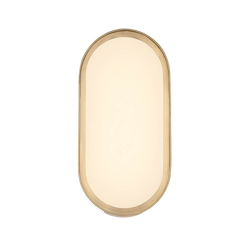 Craftmade 54960-SB-LED Satin Brass Melody 1 Light Led Wall Sconce In Satin Brass Image 5