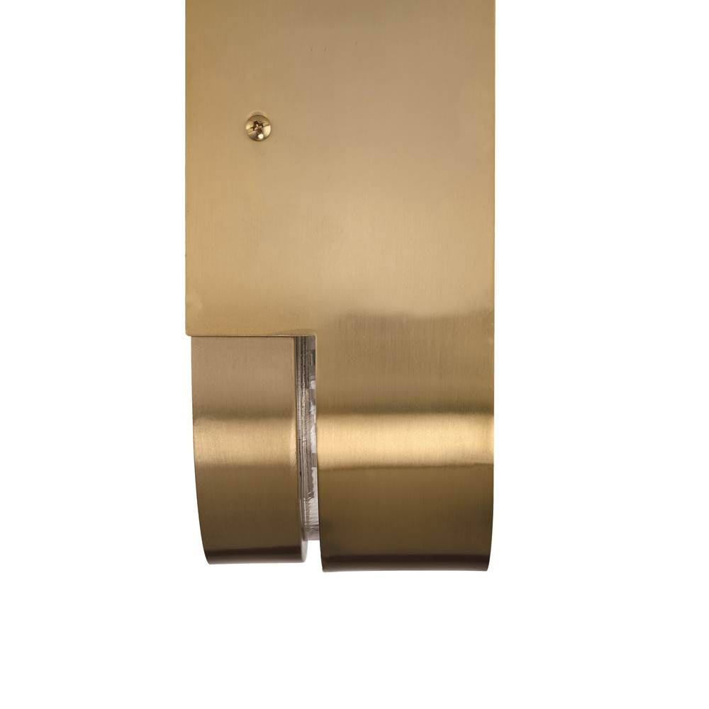 Craftmade 54960-SB-LED Satin Brass Melody 1 Light Led Wall Sconce In Satin Brass Image 2