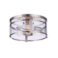 Craftmade Elliot 3 Light Flushmount In Brushed Polished Nickel