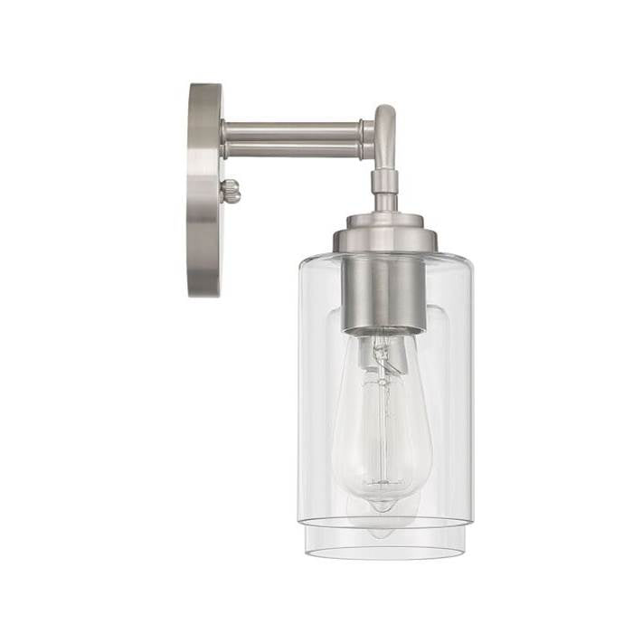 Craftmade 56002-BNK Brushed Polished Nickel Stowe 2 Light Vanity In Brushed Polished Nickel Image 2