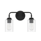 Craftmade Stowe 2 Light Vanity In Brushed Polished Nickel