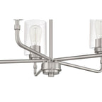Craftmade 56025-BNK Brushed Polished Nickel Stowe 5 Light Chandelier In Brushed Polished Nickel Image 2