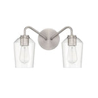 Craftmade Shayna 2 Light Vanity In Brushed Polished Nickel
