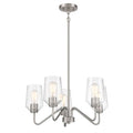 Craftmade 56125-BNK Brushed Polished Nickel Shayna 5 Light Chandelier In Brushed Polished Nickel Image 1