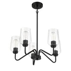 Craftmade Shayna 5 Light Chandelier In Brushed Polished Nickel