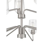 Craftmade 56129-BNK Brushed Polished Nickel Shayna 9 Light Chandelier In Brushed Polished Nickel Image 2