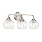 Craftmade 56203-BNK Brushed Polished Nickel Glenda 3 Light Vanity In Brushed Polished Nickel Image 1