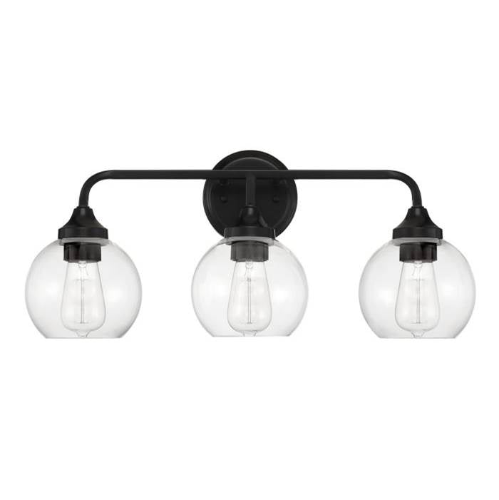 Craftmade Glenda 3 Light Vanity In Brushed Polished Nickel
