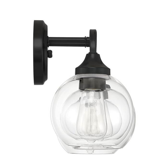 Craftmade 56203-FB Flat Black Glenda 3 Light Vanity In Flat Black Image 2
