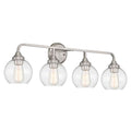 Craftmade 56204-BNK Brushed Polished Nickel Glenda 4 Light Vanity In Brushed Polished Nickel Image 1