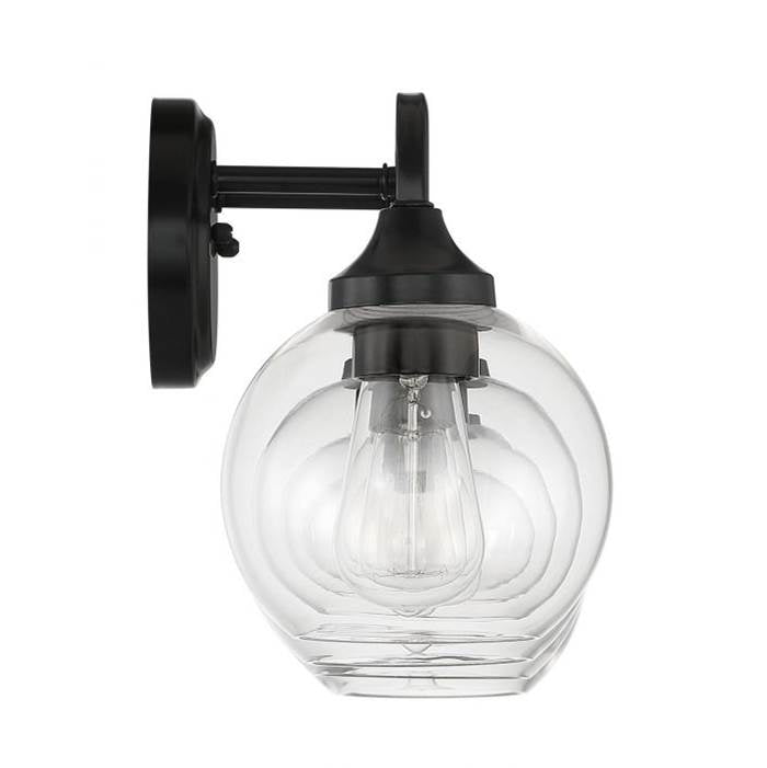 Craftmade 56204-FB Flat Black Glenda 4 Light Vanity In Flat Black Image 2