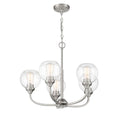 Craftmade Glenda 5 Light Chandelier In Brushed Polished Nickel