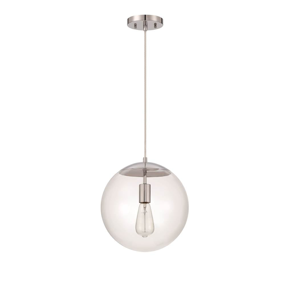Craftmade Gaze 1 Light 12'' Pendant In Chrome