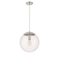 Craftmade Gaze 1 Light 14'' Pendant In Chrome