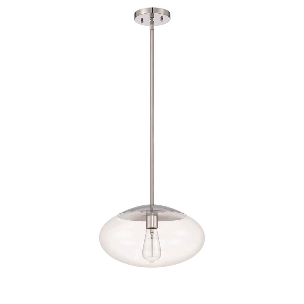 Craftmade Gaze 1 Light 14'' Pendant In Chrome