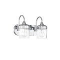 Craftmade Wrenn 2 Light Vanity In Chrome