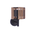Craftmade Kensey 1 Light Wall Sconce In Flat Black