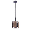 Craftmade Kensey 1 Light Mini Pendant In Flat Black
