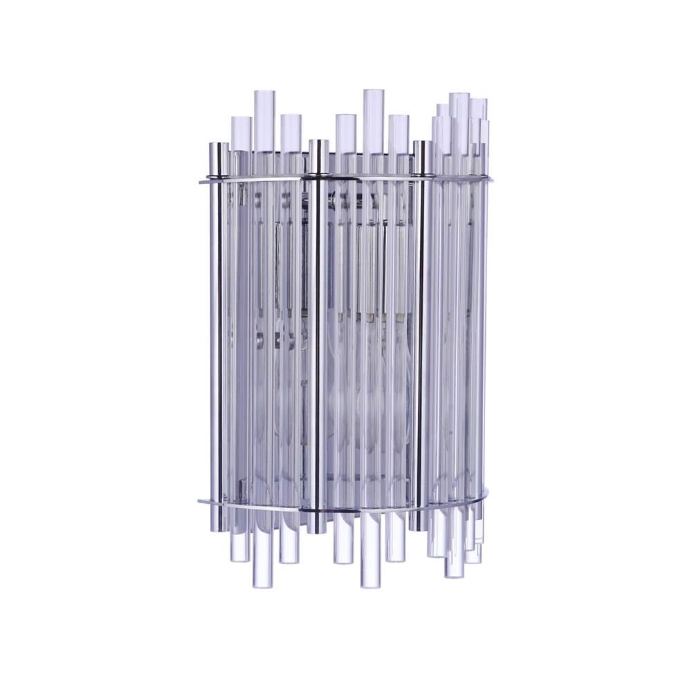 Craftmade Reveal 1 Light Wall Sconce In Chrome
