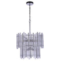 Craftmade Reveal 9 Light Chandelier In Chrome