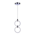 Craftmade Context 2 Light Led Pendant In Chrome