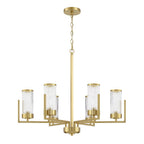 Craftmade 60126-SB Satin Brass Requires 6 Candelabra Base 60 Watt Bulbs (not Included) Image 5