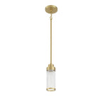 Craftmade 60191-SB Satin Brass Requires 1 Medium Base 60 Watt Bulb (not Included) Image 1