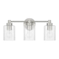 Craftmade Lyndsey 3 Light Vanity In Brushed Polished Nickel