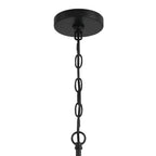 Craftmade 60391-FBSB Flat Black,Satin Brass Council 1 Light Pendant In Flat Black/satin Brass Image 4
