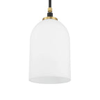 Craftmade 60391-FBSB Flat Black,Satin Brass Council 1 Light Pendant In Flat Black/satin Brass Image 3