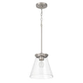 Craftmade 60492-BNK  Connell 1 Light Pendant In Brushed Polished Nickel Image 1