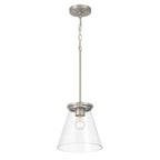 Craftmade Connell 1 Light Pendant In Brushed Polished Nickel
