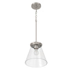 Craftmade 60492-BNK  Connell 1 Light Pendant In Brushed Polished Nickel Image 5