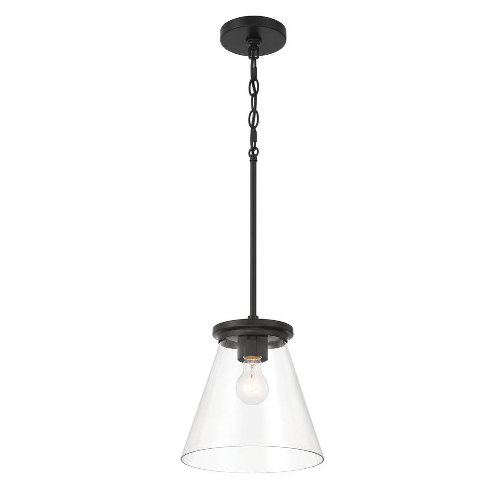 Craftmade Connell 1 Light Pendant In Brushed Polished Nickel