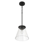 Craftmade 60492-FB Flat Black Connell 1 Light Pendant In Flat Black Image 5