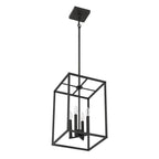 Craftmade 60635-FB Flat Black Signature Foyer 4 Light 18'' Foyer In Flat Black Image 4